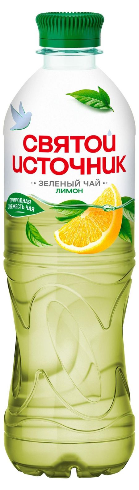 Чай зеленый холодный Святой Источник Лимон, 500 мл