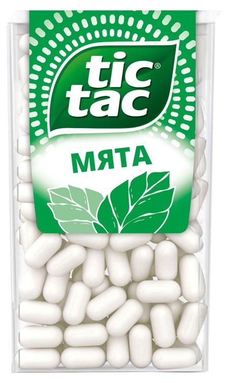 Драже Tic Tac со вкусом мяты Ирландия, 49 г