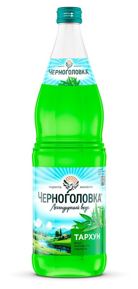 Напиток газированный Черноголовка Тархун, 1 л