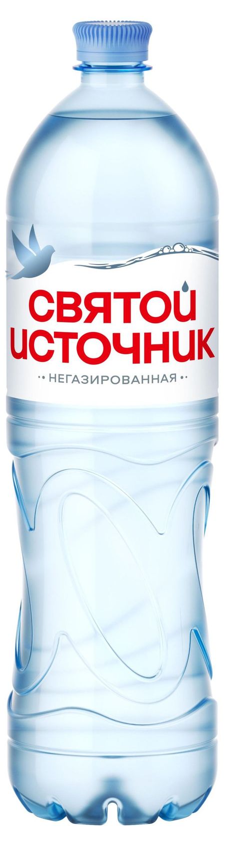 Вода питьевая Святой Источник негазированная, 1,5 л