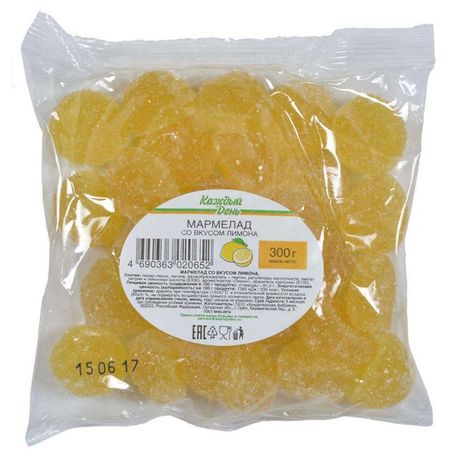 Мармелад Каждый день Лимон, 300 г