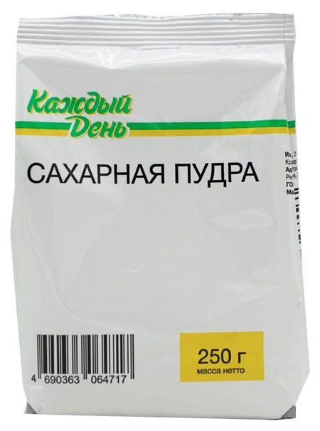 Сахарная пудра Каждый день, 250 г