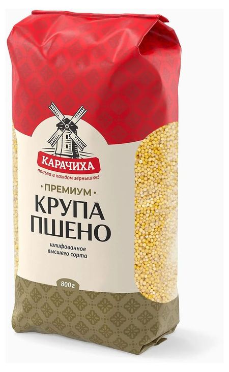 Пшено Карачиха 1 сорт шлифованное, 900 г