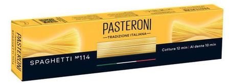 Макаронные изделия Pasteroni 114 спагетти Италия, 450 г