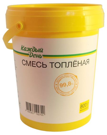 Смесь топленая Каждый день растительно-жировая 99,8% ЗМЖ, 800 г