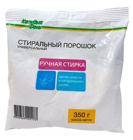 Стиральный порошок Каждый день Ручная стирка, 350 г