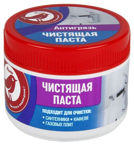 Чистящая паста АШАН Красная птица, 400 г