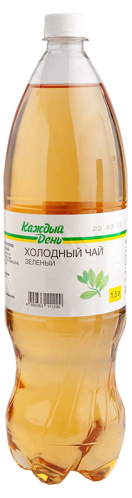 Чай Каждый День Холодный зеленый, 1,5 л