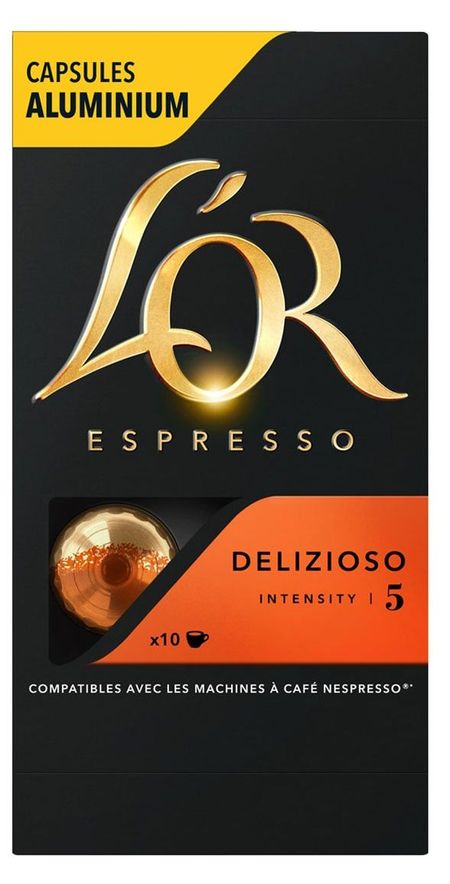 Кофе в капсулах Lor Espresso Delizioso Франция, 10 капсул