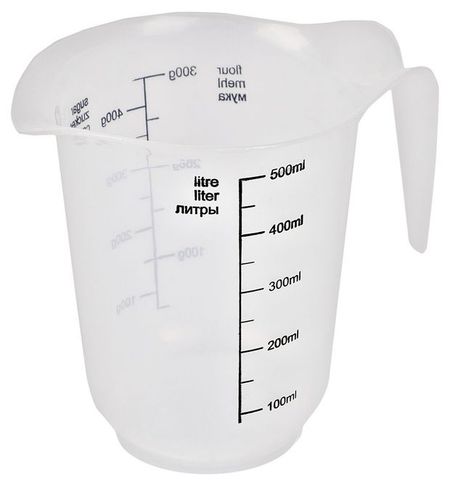 Кружка мерная Каждый день, 0,5 л