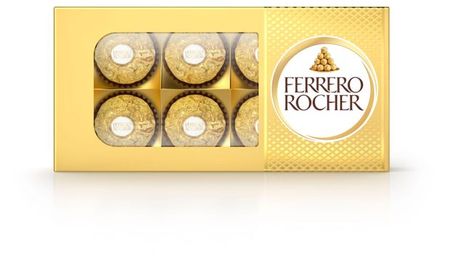 Набор конфет FERRERO Rocher хрустящие из молочного шоколада Китай, 75 г