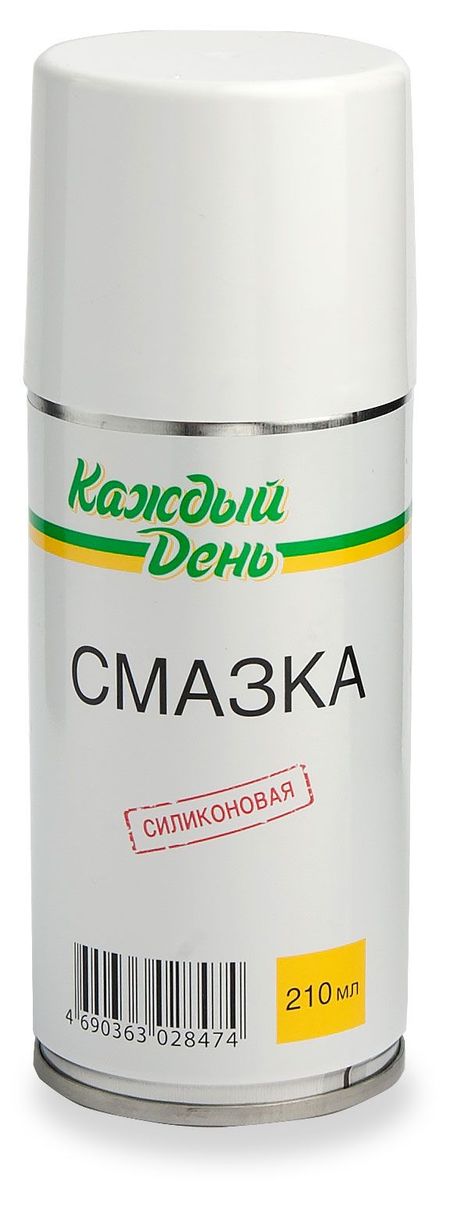 Смазка силиконовая Каждый день аэрозоль, 210 мл