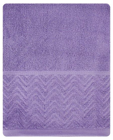 Полотенце Actuel фиолетовое, 70х130 см