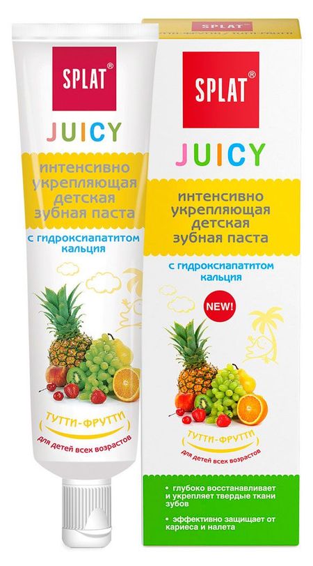 Зубная паста детская Splat Juicy 0+, 35 мл