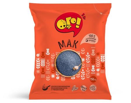 Мак ОГО! пищевой, 150 г алистер кроули орден восточных тамплиеров возрождение магии