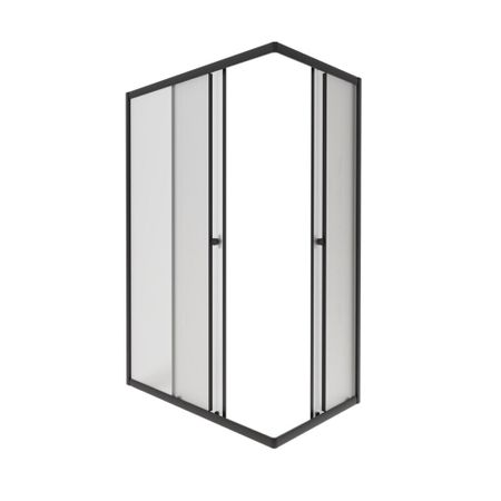 Душевой уголок Triton Вента-БВ черное 119х79х185 см прямоугольник стекло матовое 4 мм елена васильевна савко валентина николаевна шашок родительский уголок в детском саду 3 4 года
