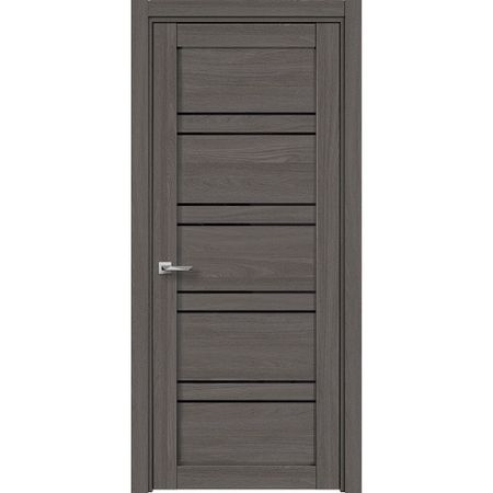 Дверь межкомнатная Соло 1 800х2000 мм ПВХ дуб элегансия серый со стеклом с замком клаудия шрайбер соло для клары