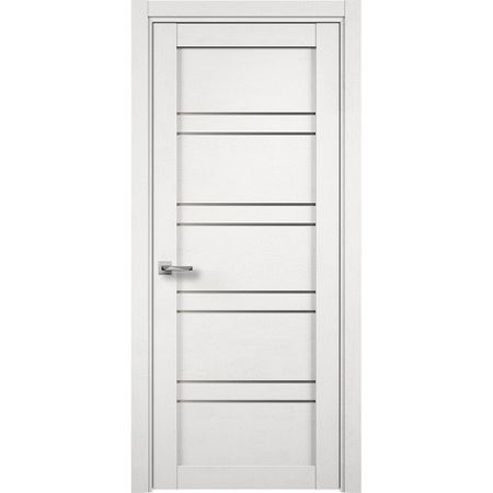 Дверь межкомнатная Соло 1 700х2000 мм ПВХ дуб шале белый со стеклом с замком рама 25 35 деревянная цв белый с золотом со стеклом двуреченский