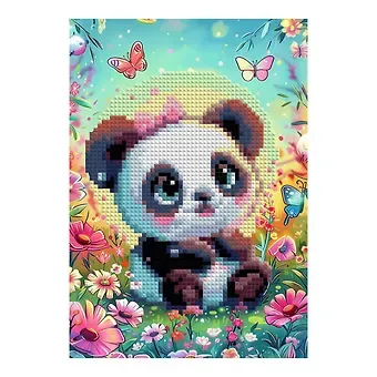 Алмазная мозаика 15*20 детская (неполное заполнение) 