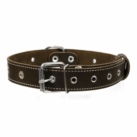 Ошейники, шлейки Yami Yami амуниция Ошейник безразмерный, кожа, черный 64*3,5см (я010135черн) (чёрный)