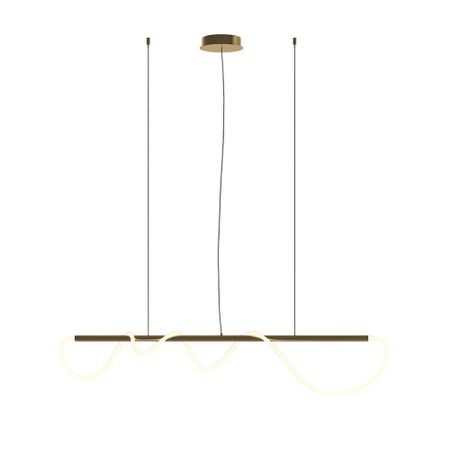 Люстра светодиодная подвесная Maytoni Tau 30 Вт 3000К 3 кв.м (MOD166PL-L30G3K)