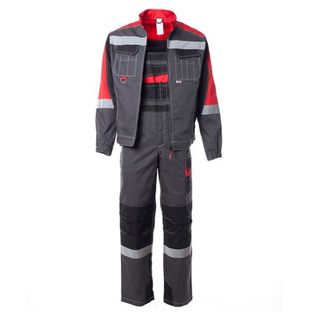 Костюм мужской защитный Спрут Формула 52-54 рост 182-188 см серый