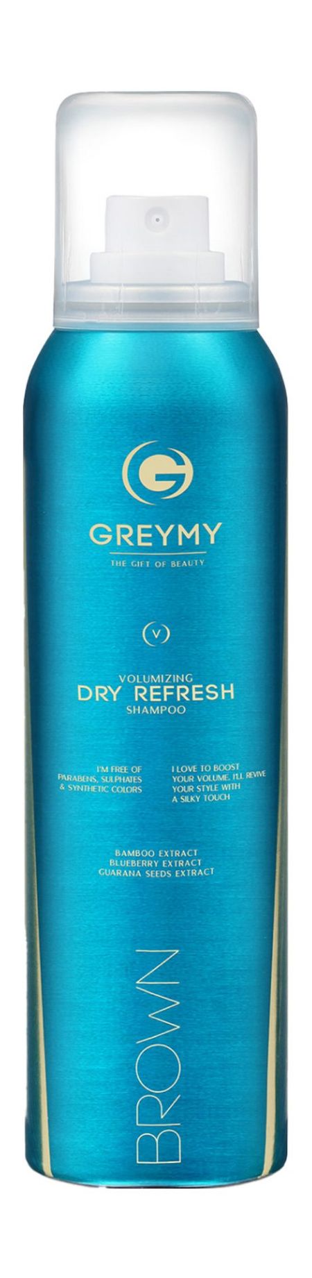 Greymy Volumizing Dry Refresh Shampoo Brown