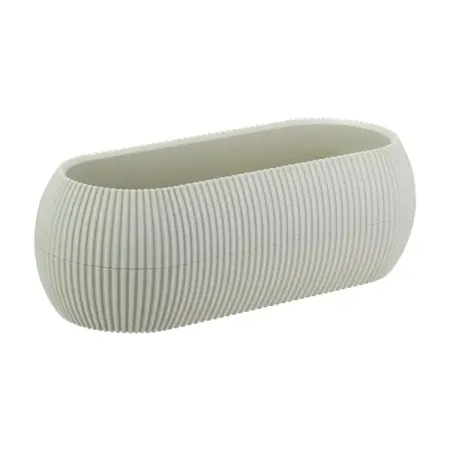 Кашпо для цветов Idea Пиканто ø11.5x28x9 см v1.3 л пластик белый комплект для туалета idea делит белый