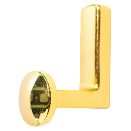 Крючок Г-образный Arrival 15x64 мм сталь цвет золотой