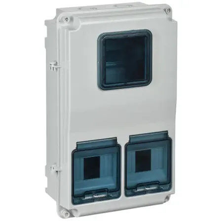 Щит учетно-распределительный навесной IEK KR3-KP33-N-10-66 ЩУРН-П 10 модулей IP66 пластик цвет белый михаил сергеевич костин радиоинформатика и радиоэлектронные технологии схемоархитектурного проектирования сигнальных модулей