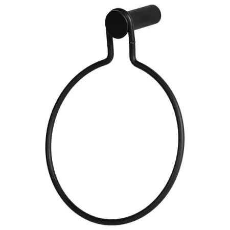 Держатель для полотенец Swensa Dots SWR-7268-05 кольцо цвет черный держатель для зубочисток bisda из нержавеющей стали
