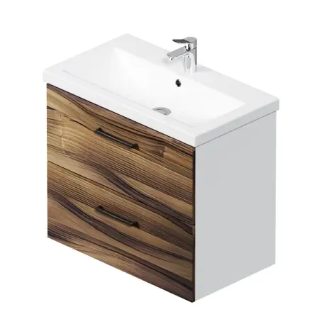 Комплект фасадов для тумбы AM.PM Force M9FFFF0802HF 33x76.5 см влагостойкая ЛДСП цвет коричневый 2 шт