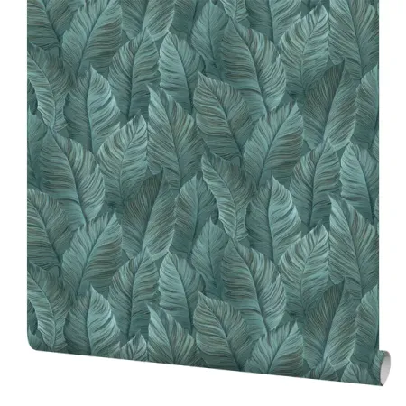 Обои флизелиновые Erismann Samui зеленые 1.06 м ЭР60722-06