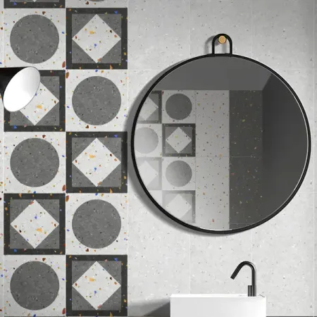 Плитка настенная Керамин Салерно 7М тип1 60x30 см 1.98 м² матовая цвет серый