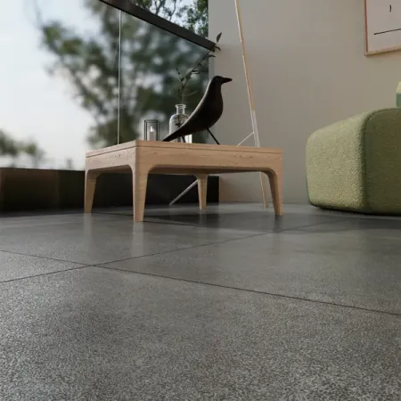 Глазурованный керамогранит Arcadia Ceramica Elite Dark Grey Sugar 60x60 см 1.44 м² лаппатированный цвет темно-серый