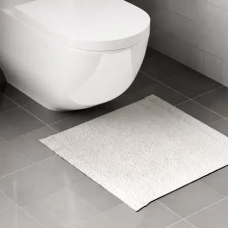 Коврик для туалета Fixsen Norde 50x50 см цвет белый
