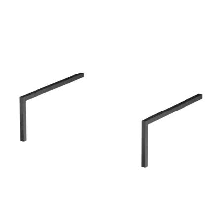 Комплект ножек для шкафа AM.PM Force M9FLEGSC0150BM 18x35x3.5 см цвет черная