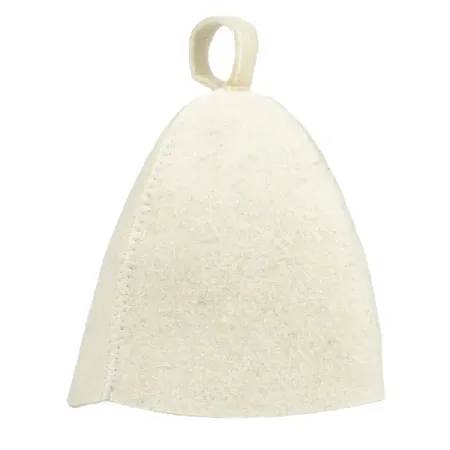 Шапка для бани войлок цвет белый шапка женская fishka пепел лиловый р 56 58