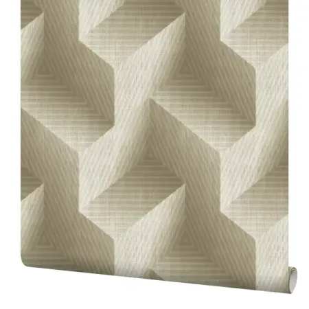 Обои флизелиновые Erismann Rebus бежевые 1.06 м ЭР60901-02