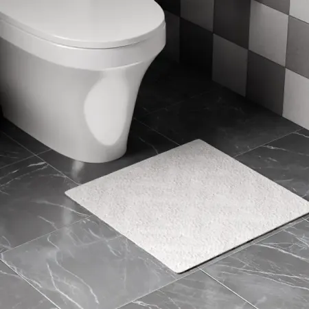 Коврик для туалета Fixsen Mole 50x50 см цвет белый