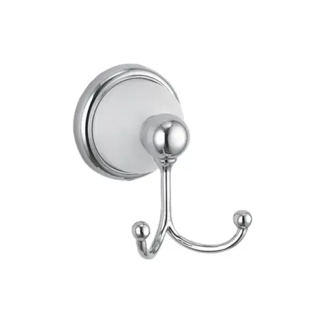 Крючок Lemer Loire стальной двухрожковый цвет хром