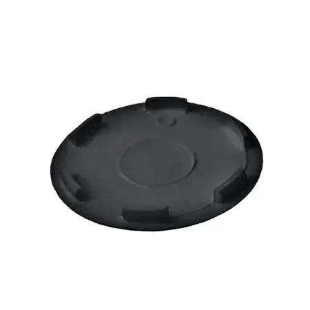 Заглушка для отверстия 35 мм пластик цвет черный матовый 4 шт.