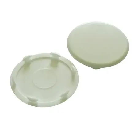 Заглушка для отверстия 35 мм пластик цвет белый матовый 4 шт.