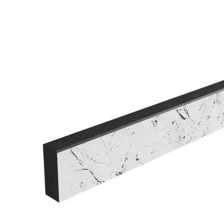 Комплект плинтусов Абетоне 300x40/60x40 см цвет серый 2 шт