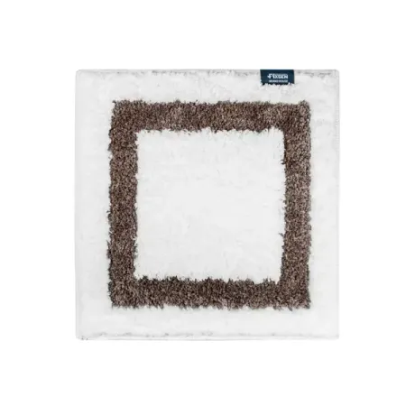 Коврик для туалета Fixsen Presto 50x50 см цвет бело-бежевый