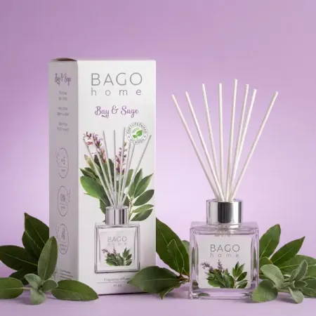 Ароматический диффузор Bago Home Лавр и Шалфей 45 мл