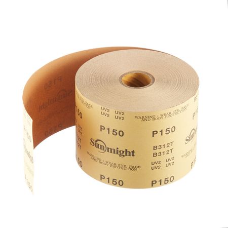 Наждачная бумага Sunmight Gold B312T 115 мм 50 м Р150 бумага миллиметровая рулон 878мм 10м