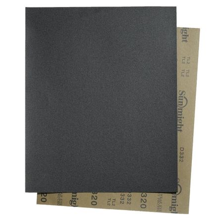 Наждачная бумага Sunmight WPF D332 230х280 мм Р320 влагостойкая
