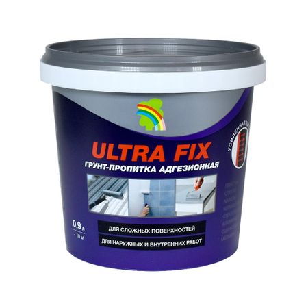 Грунт Радуга Ultra Fix глубокого проникновения адгезионный 0,9 л
