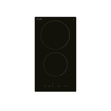 Варочная панель электрическая Lex EVH 320A 2 конфорки черная